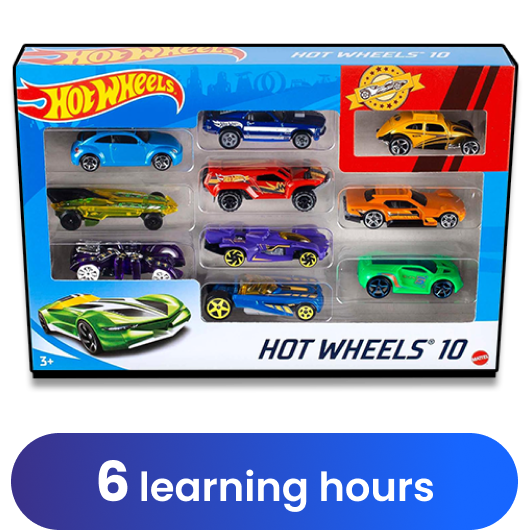 Hot Wheels 10 Toy Cars Trucks The Kid Store