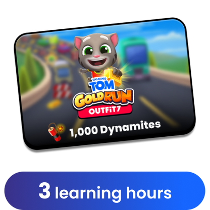 1,000 Dynamites - Talking Tom: Gold Run