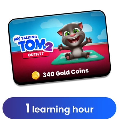 340 Gold Coins - My Talking Tom 2