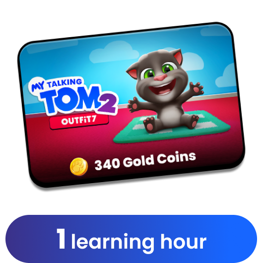 340 Gold Coins - My Talking Tom 2