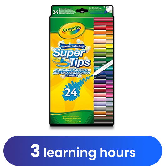 Crayola Super Tips - Felt Tip Pen [24]