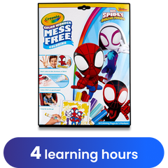 Crayola Colour Wonder - Spider and Amazing Friends Colouring Book